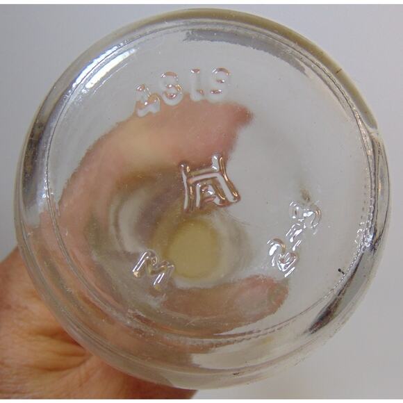 2 Vintage Clear Glass Anchor Hocking Olive Oil and Vinegar Cruets Stoppers 6" - Picture 5 of 10